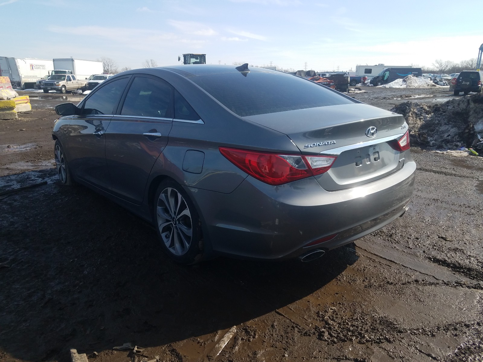 Photo 2 VIN: 5NPEC4AB5DH606052 - HYUNDAI SONATA SE 