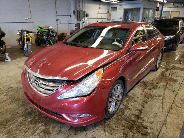 Photo 1 VIN: 5NPEC4AB5DH630478 - HYUNDAI SONATA 