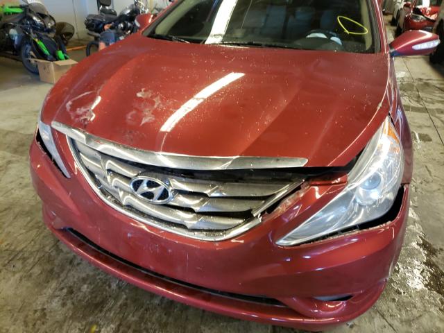 Photo 8 VIN: 5NPEC4AB5DH630478 - HYUNDAI SONATA 