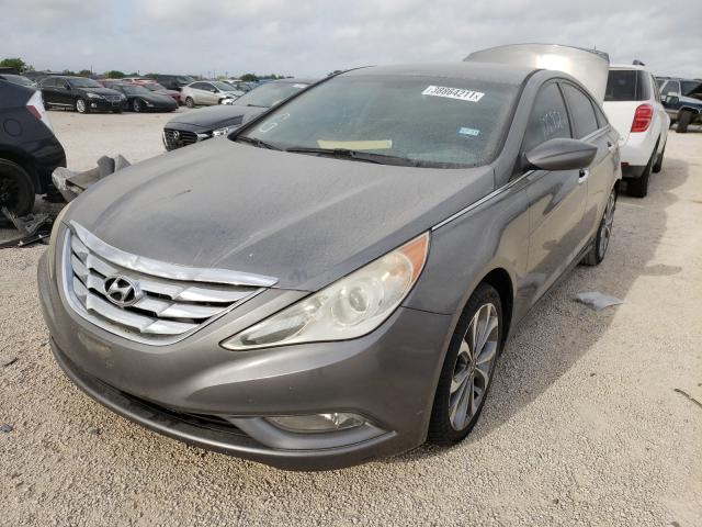 Photo 1 VIN: 5NPEC4AB5DH734601 - HYUNDAI SONATA SE 