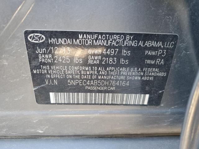 Photo 11 VIN: 5NPEC4AB5DH764164 - HYUNDAI SONATA SE 