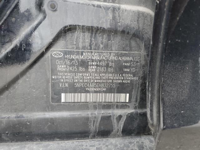 Photo 11 VIN: 5NPEC4AB5EH832755 - HYUNDAI SONATA 