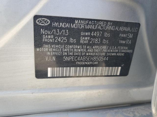 Photo 11 VIN: 5NPEC4AB5EH850544 - HYUNDAI SONATA SE 