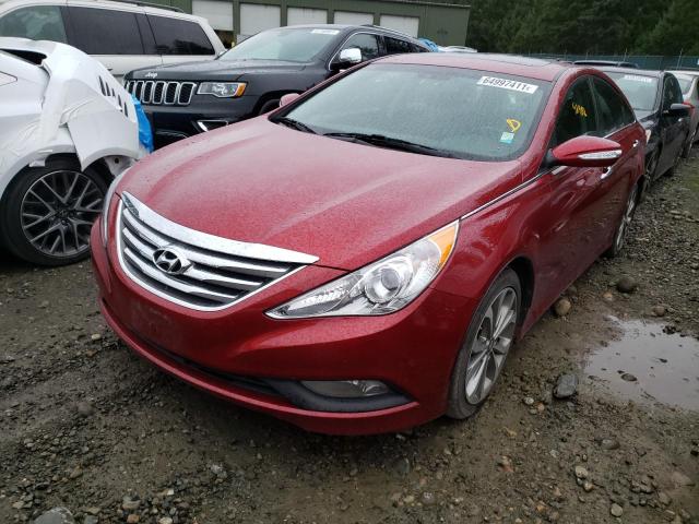 Photo 1 VIN: 5NPEC4AB5EH891711 - HYUNDAI SONATA SE 