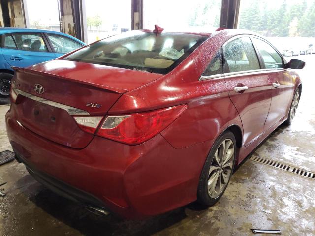 Photo 3 VIN: 5NPEC4AB5EH891711 - HYUNDAI SONATA SE 