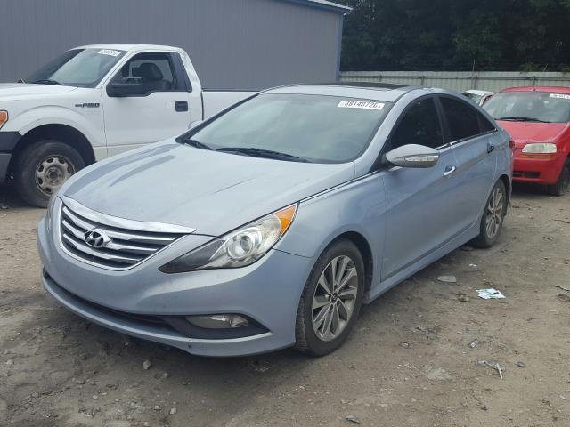 Photo 1 VIN: 5NPEC4AB5EH898254 - HYUNDAI SONATA SE 