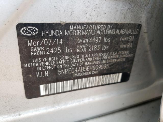 Photo 11 VIN: 5NPEC4AB5EH909995 - HYUNDAI SONATA SE 