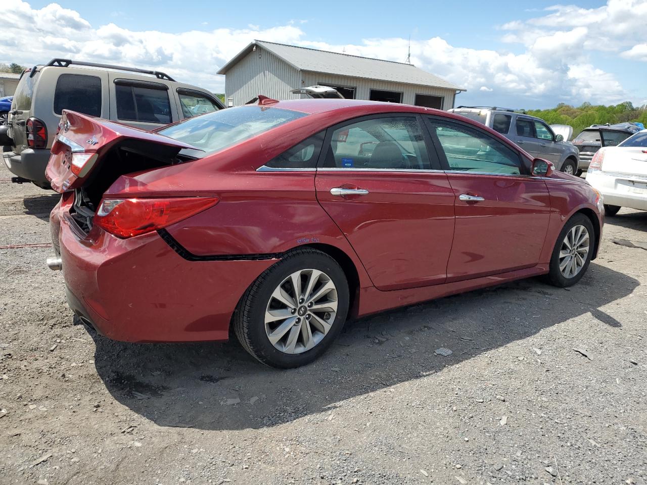 Photo 2 VIN: 5NPEC4AB5EH928899 - HYUNDAI SONATA 