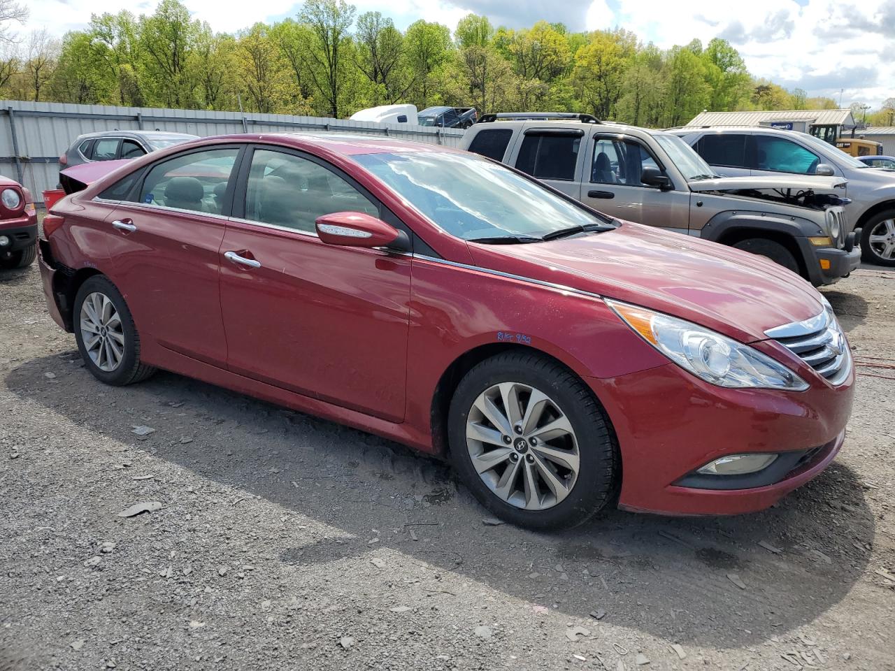 Photo 3 VIN: 5NPEC4AB5EH928899 - HYUNDAI SONATA 