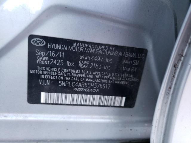 Photo 9 VIN: 5NPEC4AB6CH376617 - HYUNDAI SONATA SE 