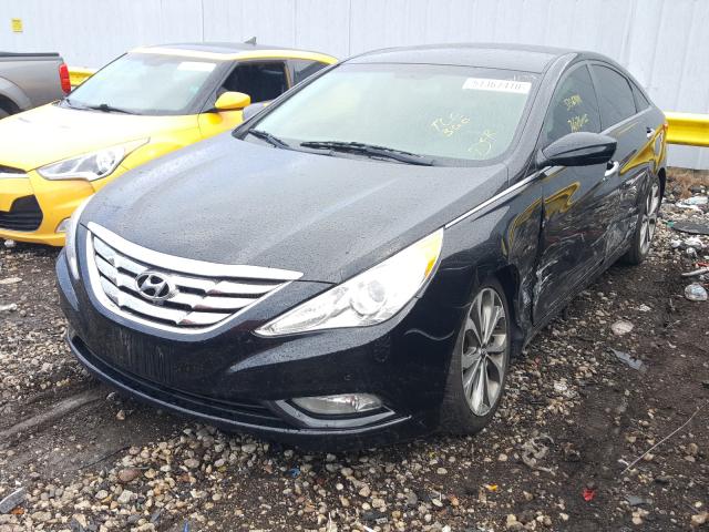 Photo 1 VIN: 5NPEC4AB6DH690527 - HYUNDAI SONATA SE 