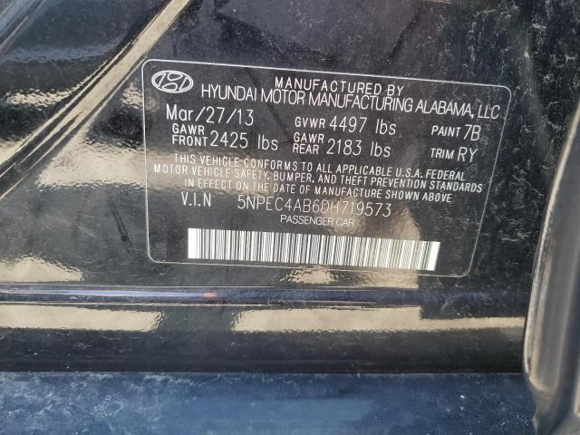 Photo 11 VIN: 5NPEC4AB6DH719573 - HYUNDAI SONATA 