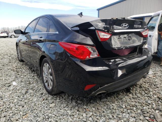 Photo 2 VIN: 5NPEC4AB6EH861150 - HYUNDAI SONATA SE 