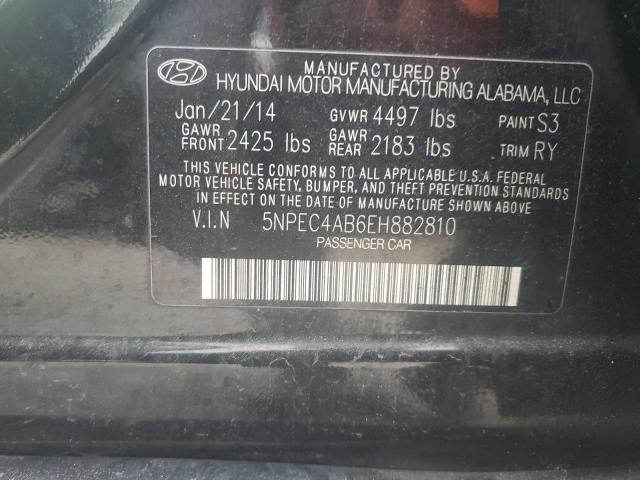 Photo 11 VIN: 5NPEC4AB6EH882810 - HYUNDAI SONATA 