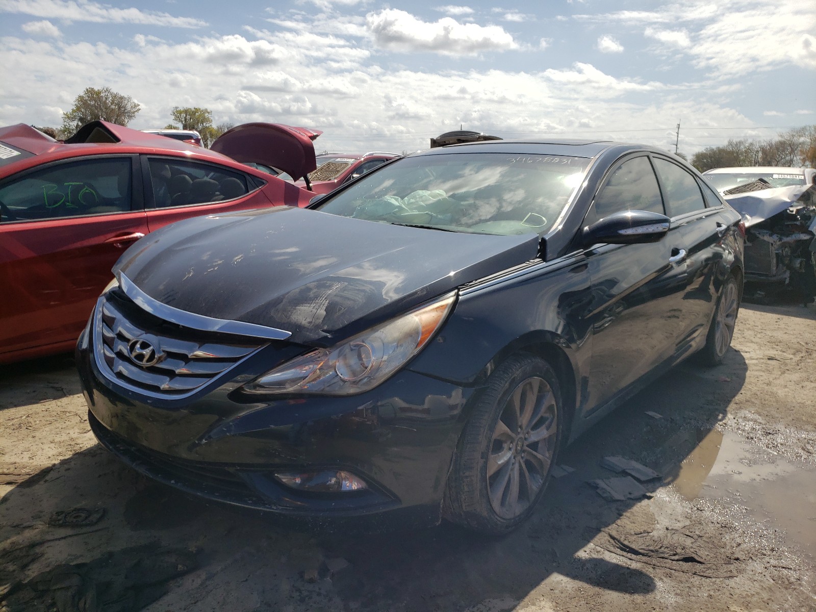 Photo 1 VIN: 5NPEC4AB7BH213781 - HYUNDAI SONATA SE 