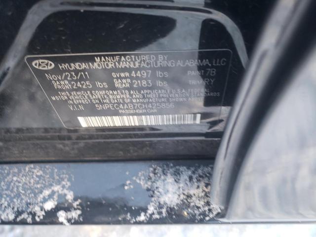 Photo 9 VIN: 5NPEC4AB7CH425856 - HYUNDAI SONATA SE 