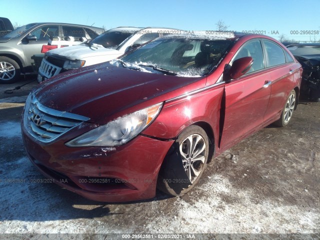 Photo 1 VIN: 5NPEC4AB7DH593885 - HYUNDAI SONATA 