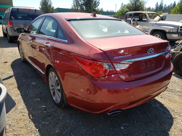 Photo 2 VIN: 5NPEC4AB7DH615125 - HYUNDAI SONATA SE 