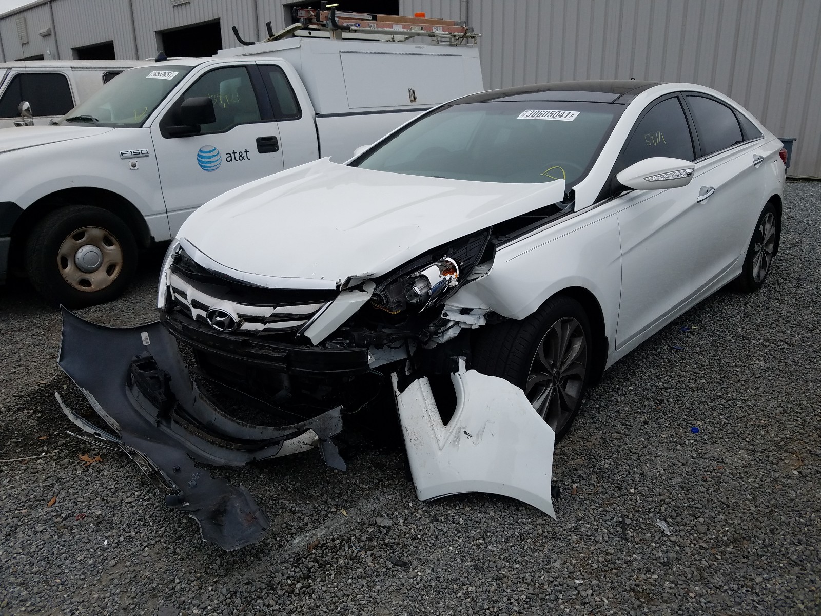 Photo 1 VIN: 5NPEC4AB7DH785050 - HYUNDAI SONATA SE 