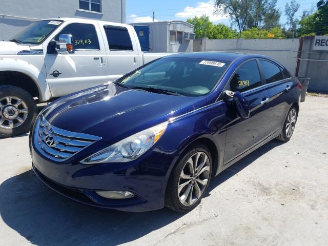 Photo 1 VIN: 5NPEC4AB7DH800341 - HYUNDAI SONATA SE 