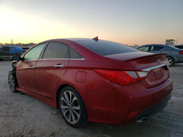 Photo 2 VIN: 5NPEC4AB7EH819845 - HYUNDAI SONATA SE 