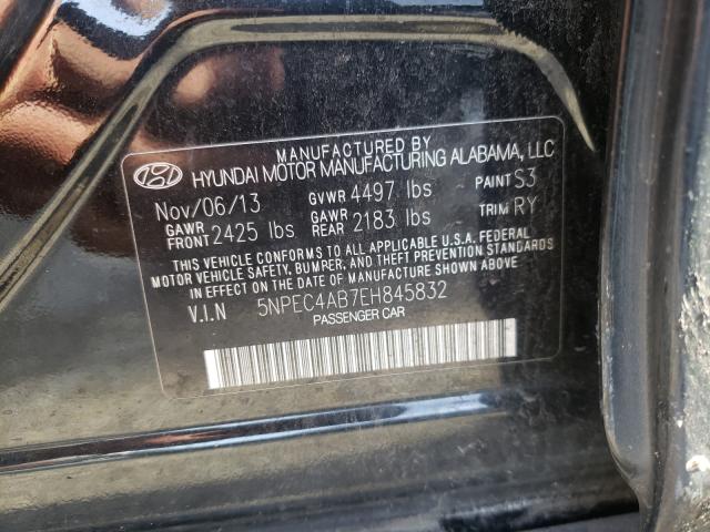 Photo 9 VIN: 5NPEC4AB7EH845832 - HYUNDAI SONATA SE 