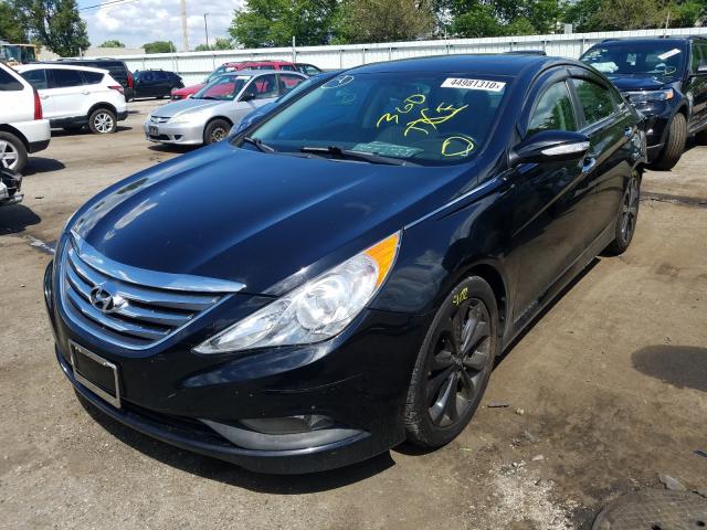 Photo 1 VIN: 5NPEC4AB7EH848939 - HYUNDAI SONATA SE 