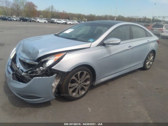 Photo 1 VIN: 5NPEC4AB7EH870648 - HYUNDAI SONATA 