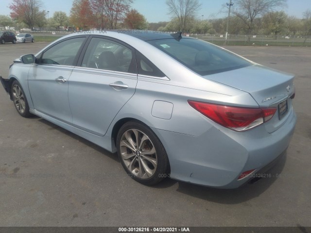 Photo 2 VIN: 5NPEC4AB7EH870648 - HYUNDAI SONATA 