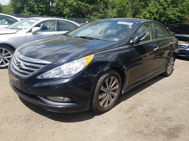 Photo 1 VIN: 5NPEC4AB7EH897090 - HYUNDAI SONATA SE 