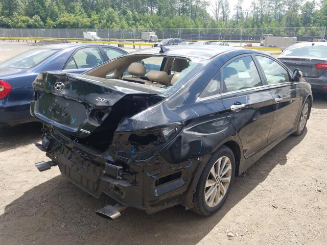 Photo 3 VIN: 5NPEC4AB7EH897090 - HYUNDAI SONATA SE 