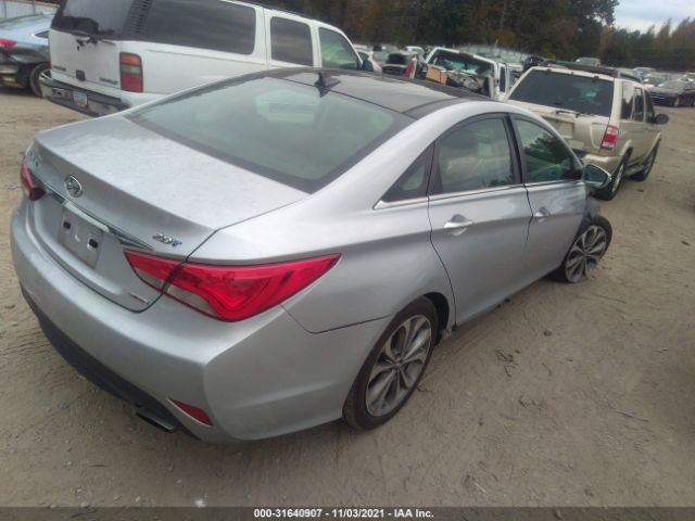 Photo 3 VIN: 5NPEC4AB7EH899356 - HYUNDAI SONATA 