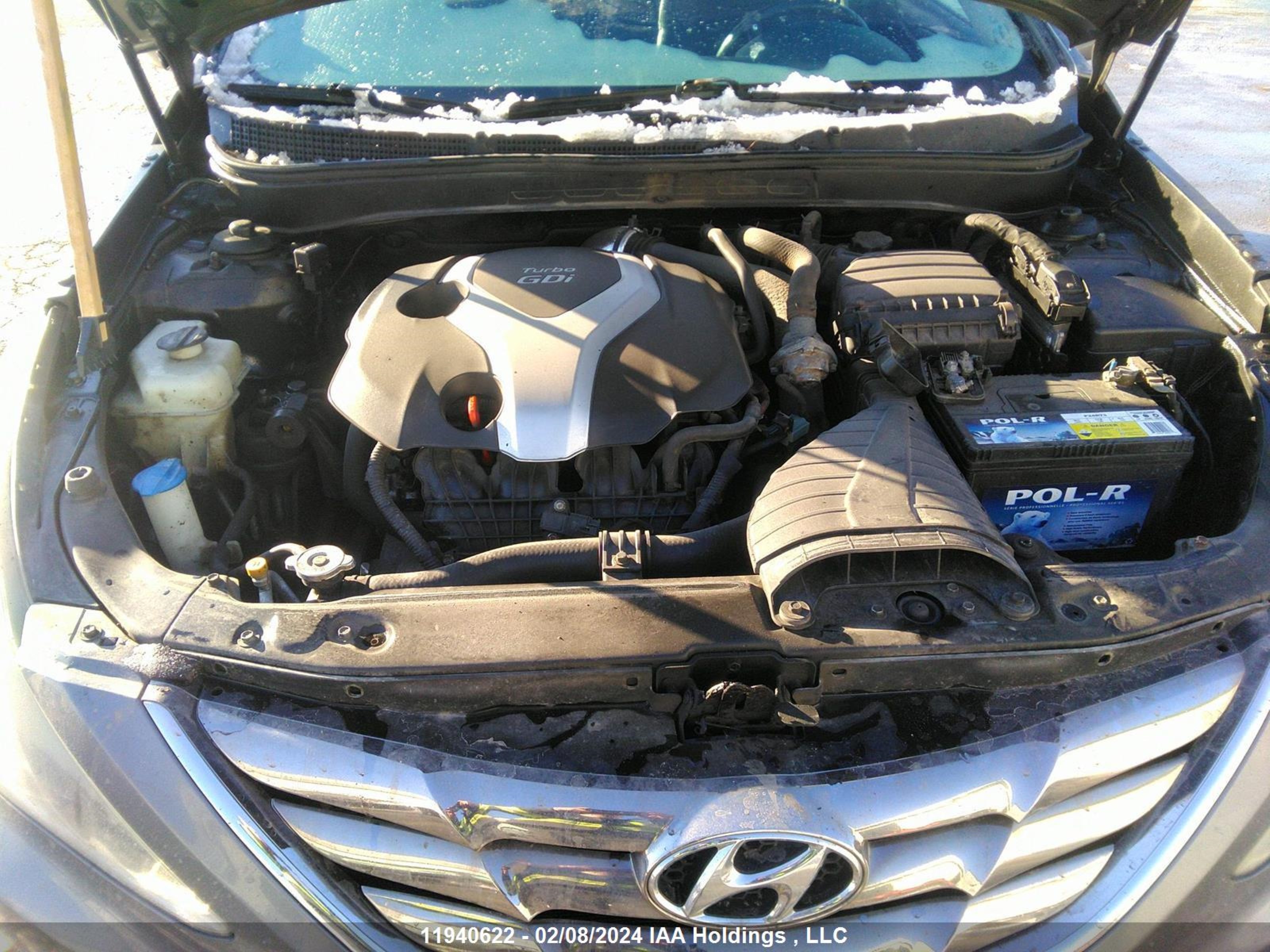 Photo 9 VIN: 5NPEC4AB8BH244330 - HYUNDAI SONATA 