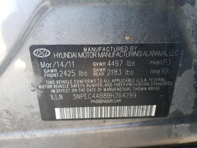 Photo 11 VIN: 5NPEC4AB8BH264299 - HYUNDAI SONATA SE 