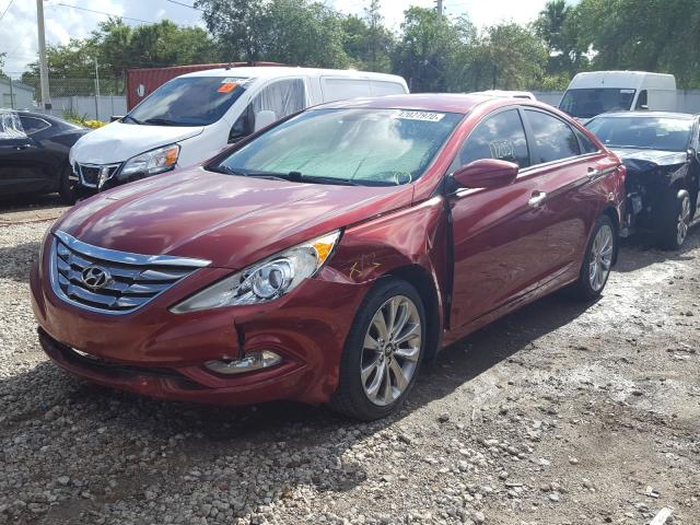 Photo 1 VIN: 5NPEC4AB8CH389563 - HYUNDAI SONATA SE 