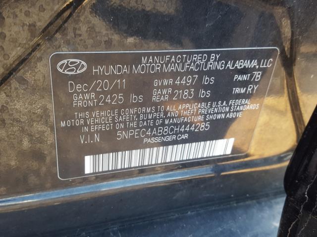 Photo 9 VIN: 5NPEC4AB8CH444285 - HYUNDAI SONATA SE 