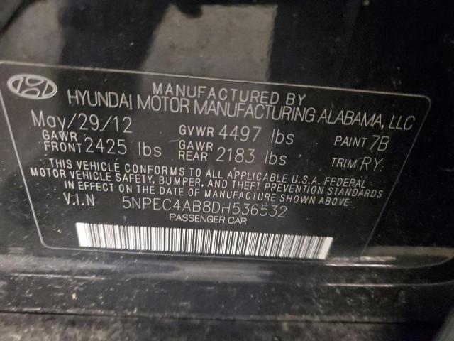 Photo 11 VIN: 5NPEC4AB8DH536532 - HYUNDAI SONATA 