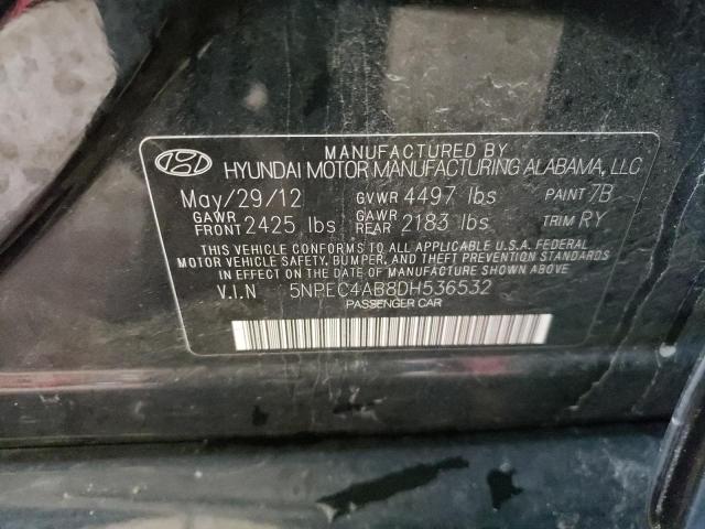 Photo 11 VIN: 5NPEC4AB8DH536532 - HYUNDAI SONATA 