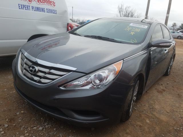 Photo 1 VIN: 5NPEC4AB8DH567392 - HYUNDAI SONATA SE 