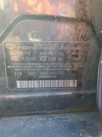 Photo 11 VIN: 5NPEC4AB8DH641765 - HYUNDAI SONATA 