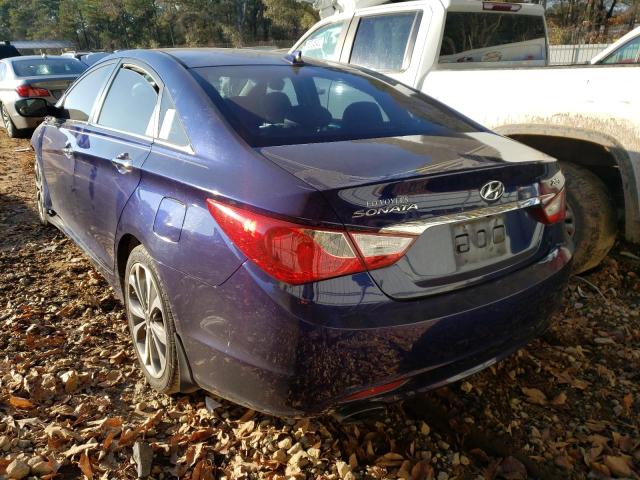 Photo 1 VIN: 5NPEC4AB8DH691517 - HYUNDAI SONATA SE 