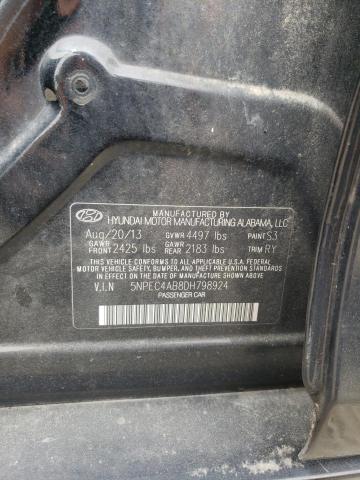 Photo 11 VIN: 5NPEC4AB8DH798924 - HYUNDAI SONATA SE 