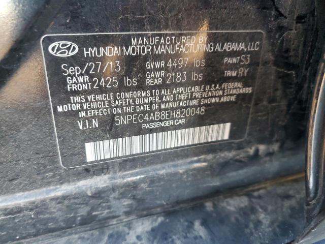 Photo 11 VIN: 5NPEC4AB8EH820048 - HYUNDAI SONATA SE 