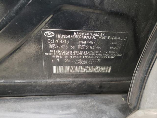 Photo 9 VIN: 5NPEC4AB8EH826206 - HYUNDAI SONATA SE 