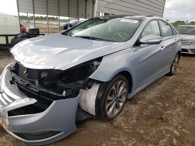 Photo 1 VIN: 5NPEC4AB8EH866267 - HYUNDAI SONATA SE 