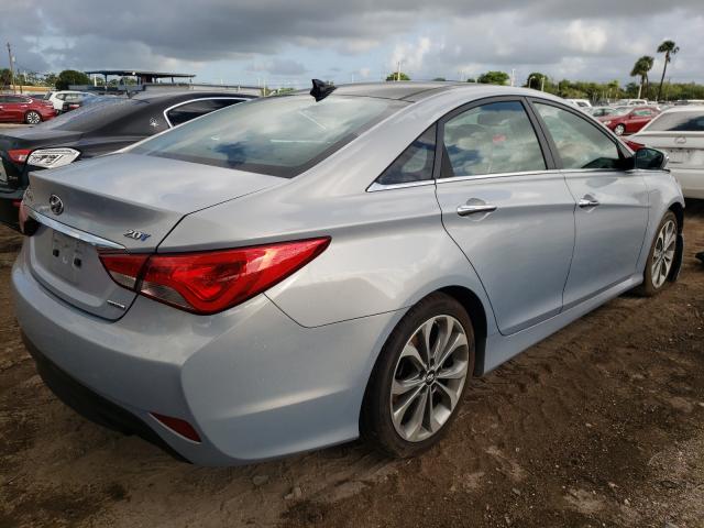 Photo 3 VIN: 5NPEC4AB8EH866267 - HYUNDAI SONATA SE 