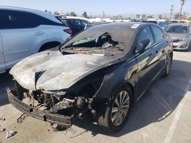 Photo 1 VIN: 5NPEC4AB8EH897065 - HYUNDAI SONATA SE 