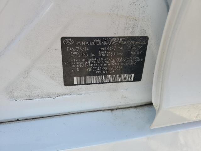 Photo 11 VIN: 5NPEC4AB8EH903656 - HYUNDAI SONATA 