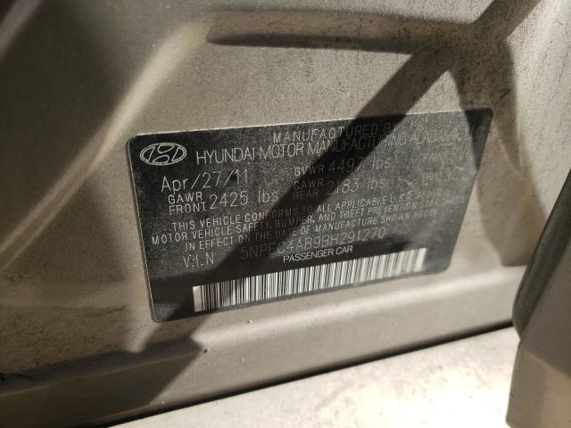 Photo 9 VIN: 5NPEC4AB9BH291270 - HYUNDAI SONATA SE 