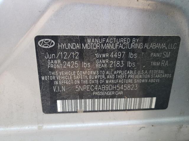 Photo 11 VIN: 5NPEC4AB9DH545823 - HYUNDAI SONATA SE 